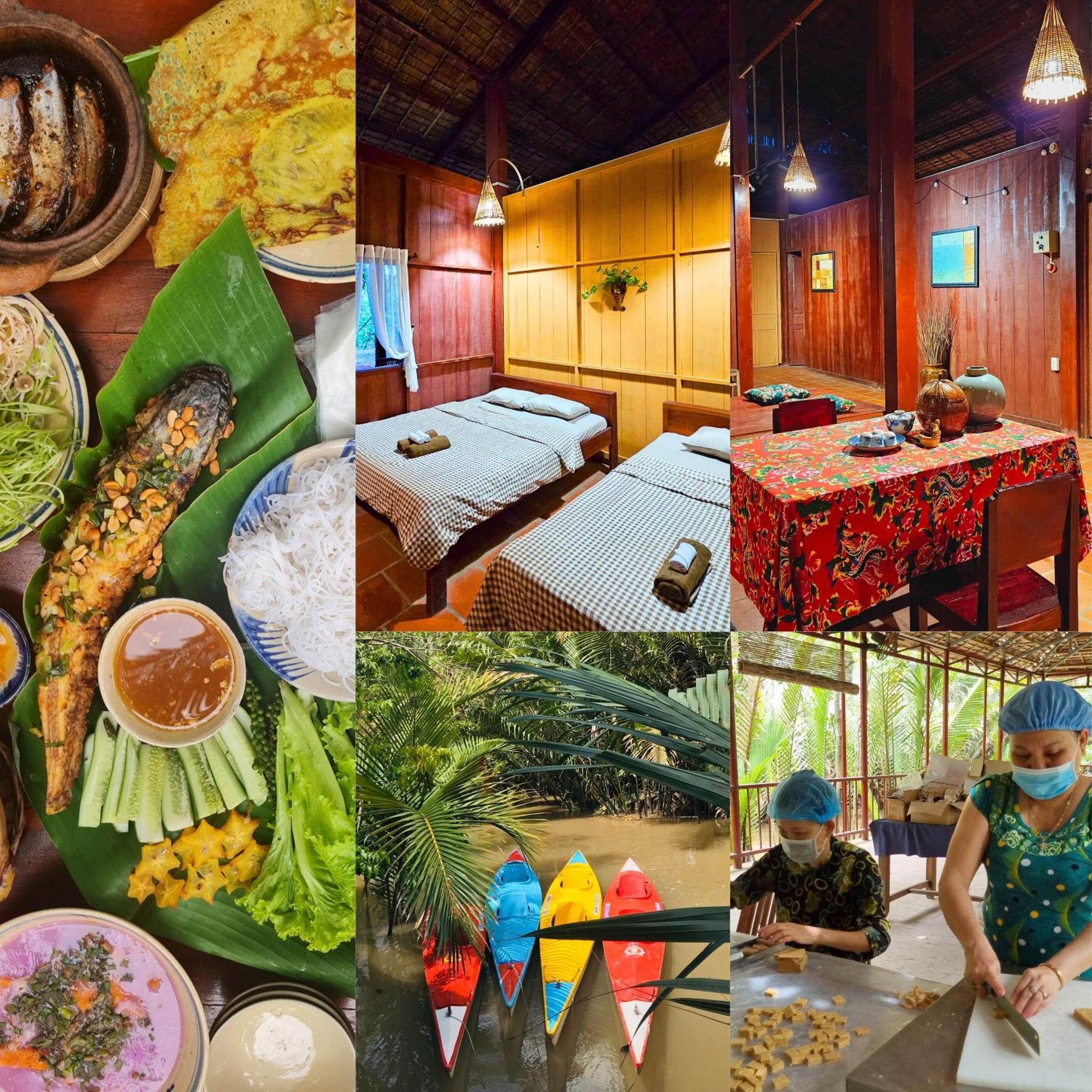 Ba Danh Homestay & Kitchen - Ben Tre Mekong 외부 사진